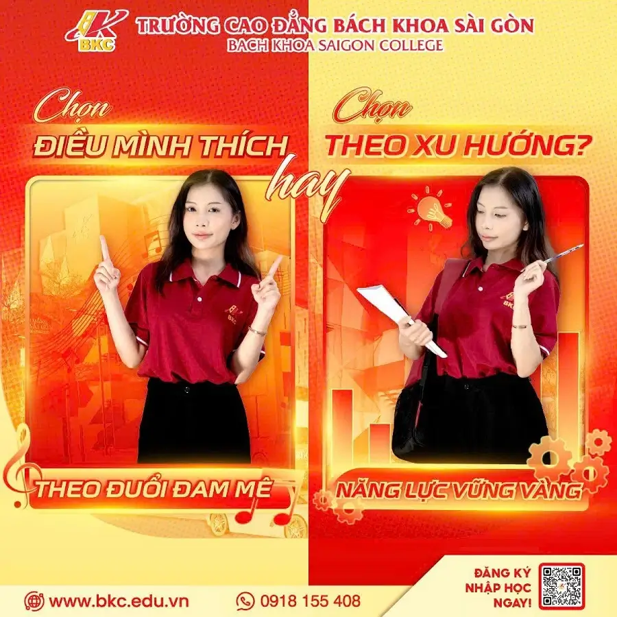 Cao đẳng Bách khoa Sài gòn nổi bật với chương trình đào tạo học thật, làm thật
