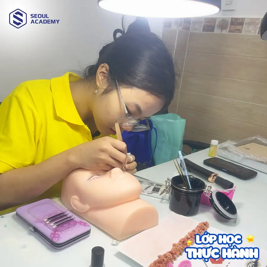 Học nối mi tại Seoul Academy nội dung chuyên sâu