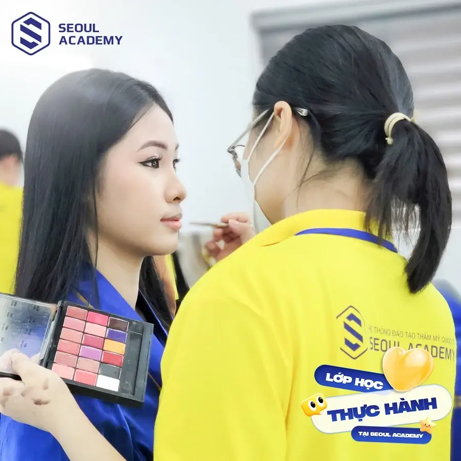 Nội dung khoá makeup rất đa dạng