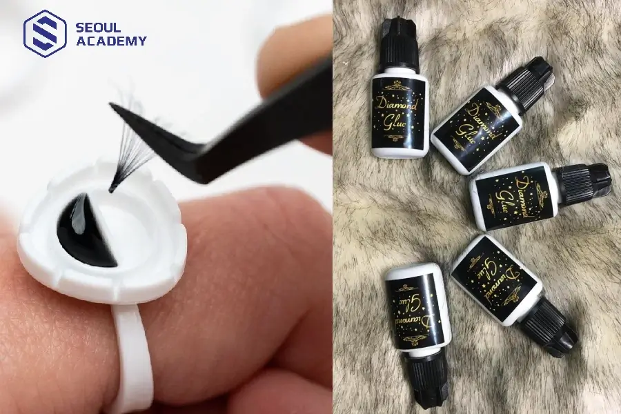 Keo nối mi Diamond Bond hạn chế tình trạng khô nhanh khi bị phơi gió