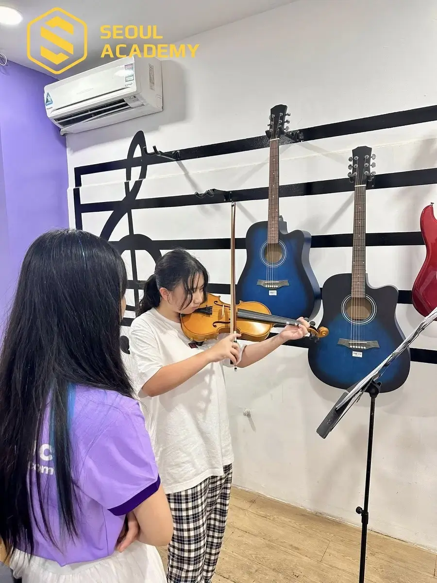 Khóa học violin tại trung tâm Thu Nhạc phù hợp với nhiều đối tượng học viên