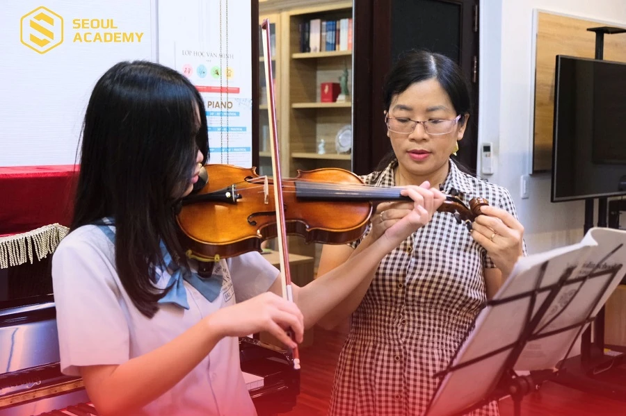 Khóa học violin cá nhân tại TED SAIGON