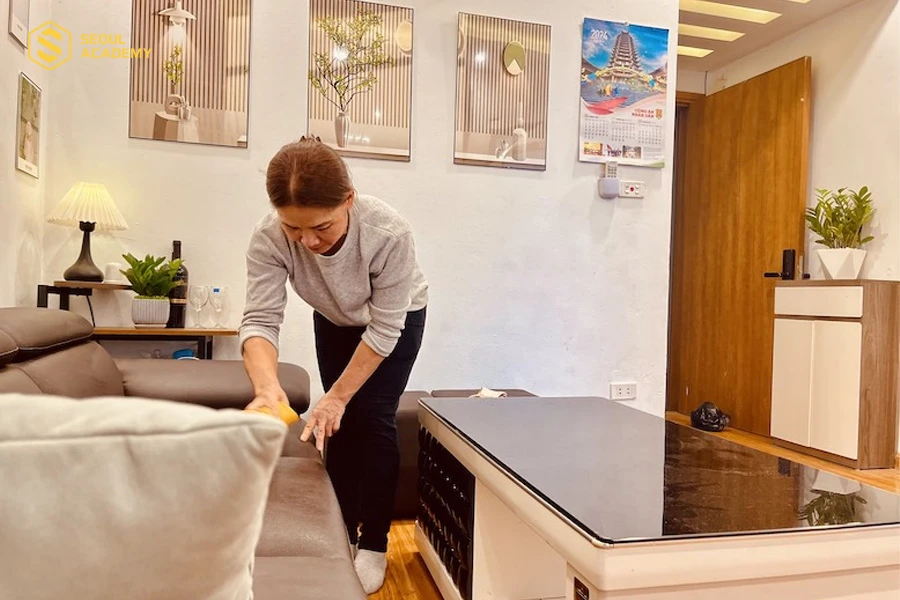 Công việc giúp việc nhà thời vụ trả lương theo ngày