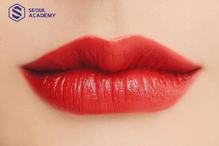 Màu đỏ cam là màu yêu thích của nhiều chị em phụ nữ