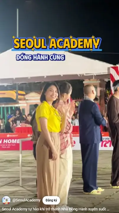 Seoul Academy tự hào khi trở thành Nhà Đồng Hành xuyên suốt chương trình ĐƯCM