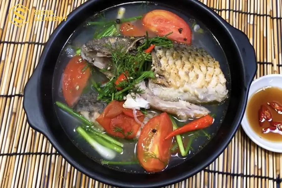 Món canh chua cá chép chua ngọt ngon khó cưỡng