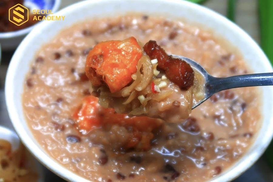 Món cháo cá chép đậu đỏ bổ dưỡng, dễ làm