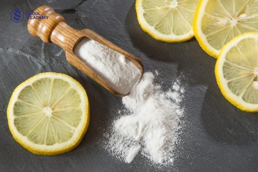 Kết hợp chanh và soda là cách để màu tóc nhuộm hạ tone hiệu quả