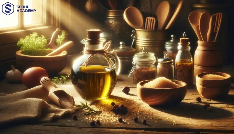 Kết hợp mật ong với dầu oliu giúp lông mi vừa dài vừa cong và chắc khỏe