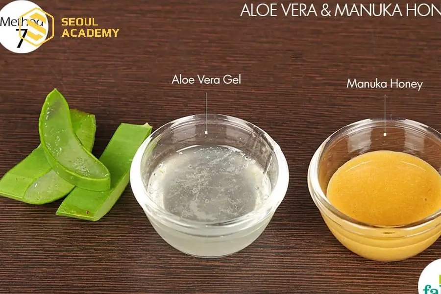 Công thức dưỡng mi cùng nha đam và mật ong