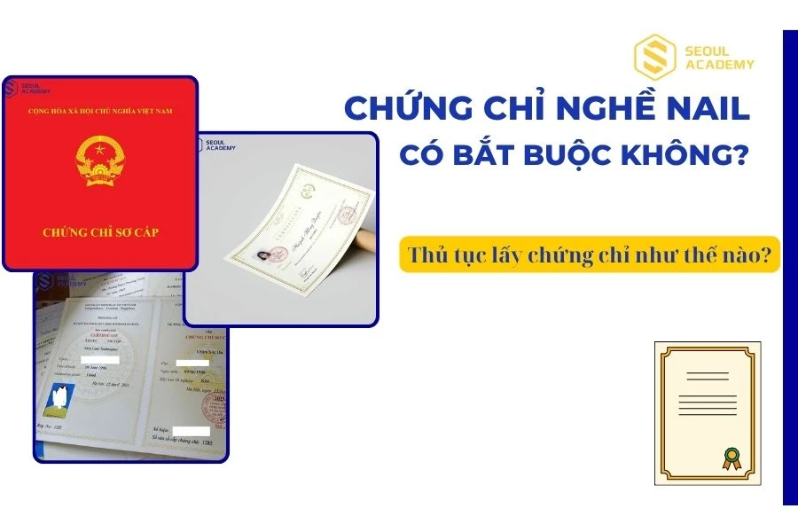 Chứng chỉ hành nghề nail