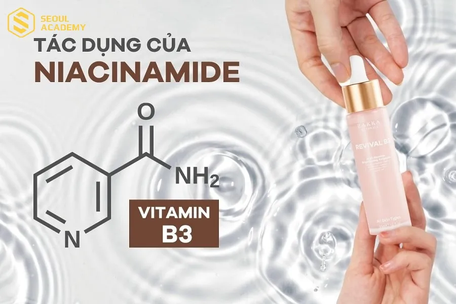 Về bản chất Niacinamide không gây mụn khi sử dụng