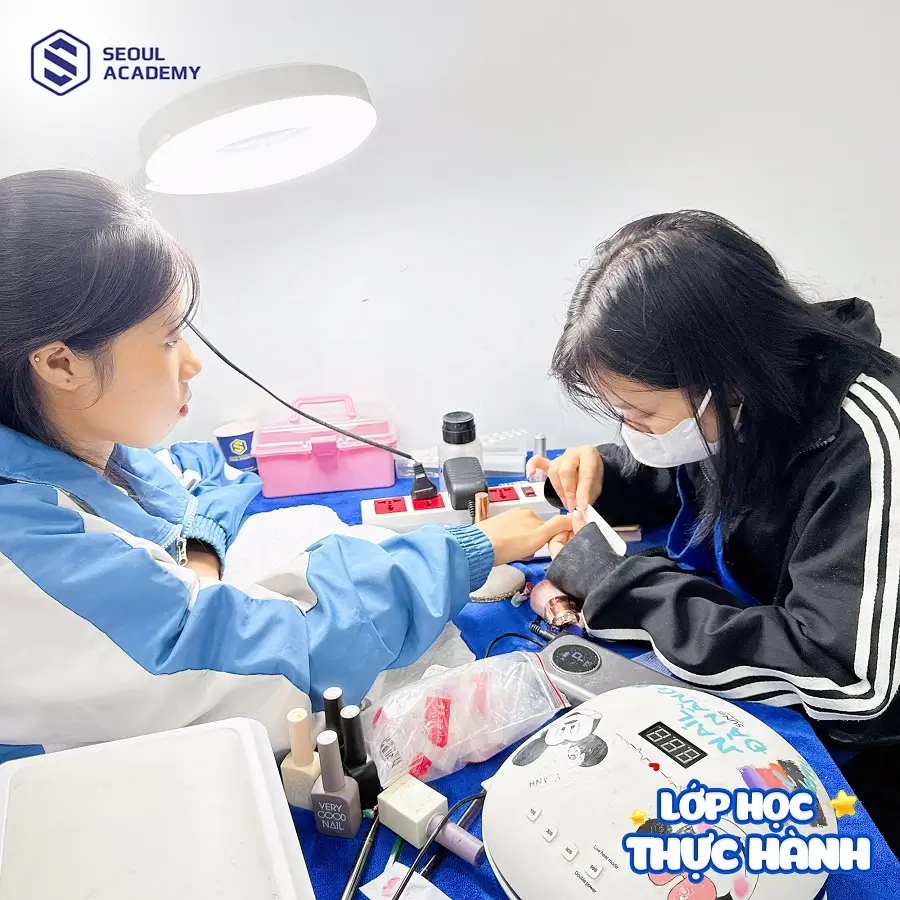 Seoul Academy là địa chỉ học nghề nail chất lượng và uy tín uy tín
