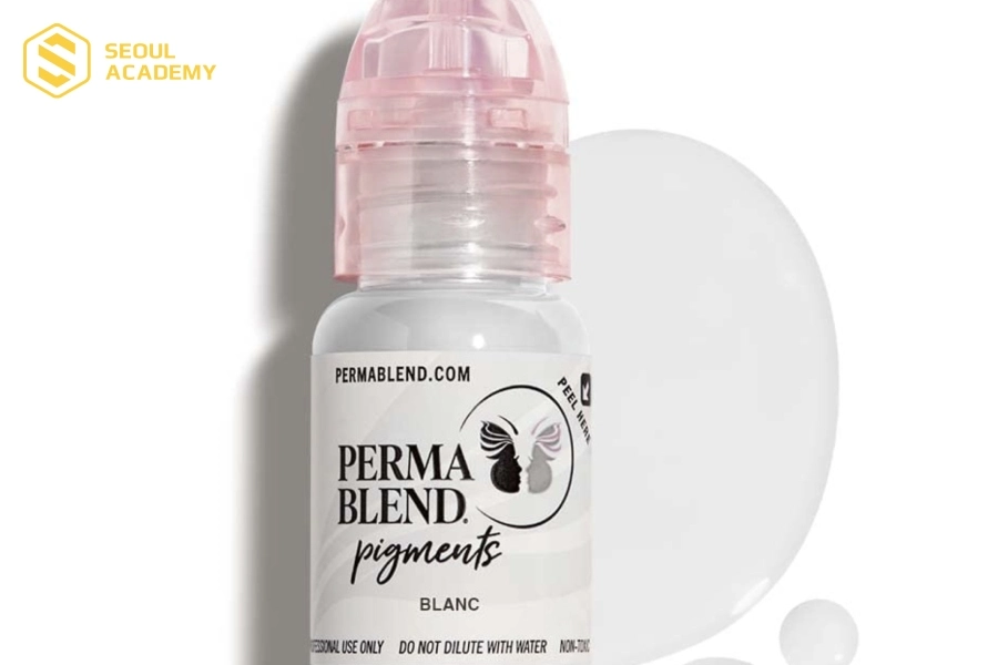 Màu mực trắng trong phun xăm