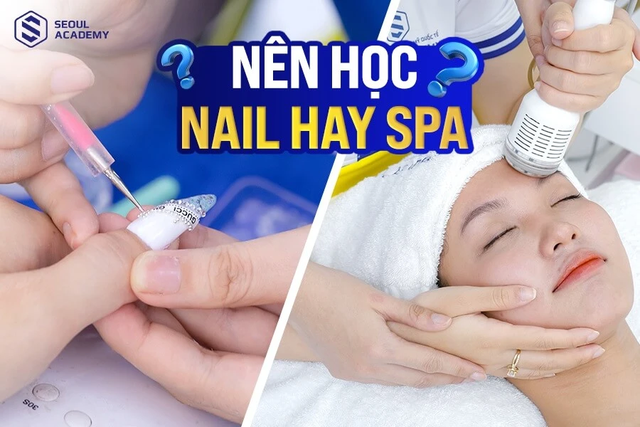 Nghề nail là nghề làm đẹp với các dịch vụ chăm sóc, vẽ móng tay, móng chân