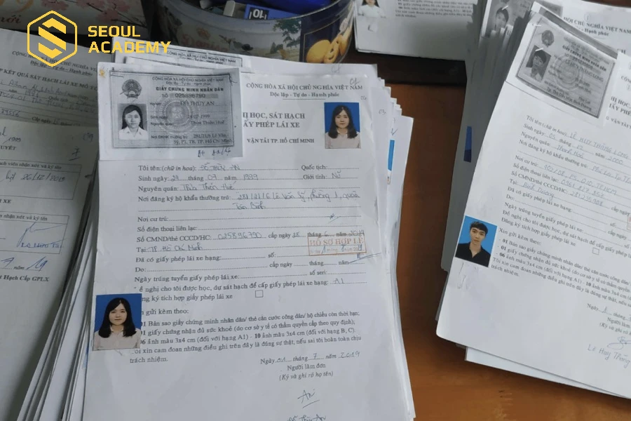 Thi bằng lái hạng C cần chuẩn bị hồ sơ đầy đủ