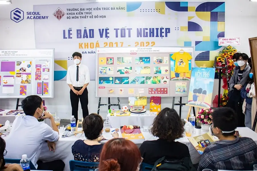 Yêu cầu của buổi bảo vệ đồ án là trang phục lịch sự và đơn giản