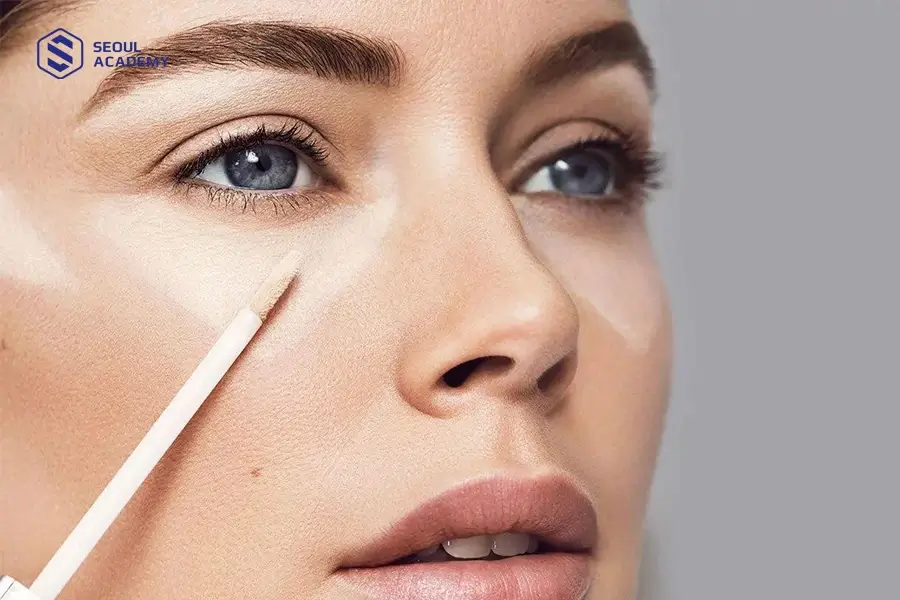 Che khuyết điểm vùng mắt giúp che mờ đi phần quầng thâm, mắt đỡ bị lờ đờ và mệt mỏi