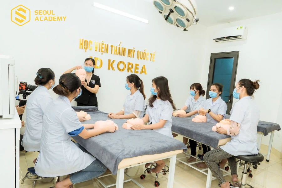 Môi trường học tập hiện đại ở học viên ID Korea