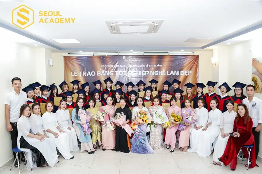 Vietbeauty Academy có chương trình và nội dung đào tạo bài bản