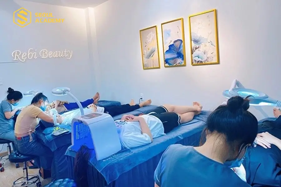 Quy trình chăm sóc da hiện đại tại Spa Rebi Beauty