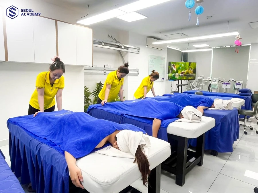 Khóa học spa chuyên nghiệp ở Seoul Academy