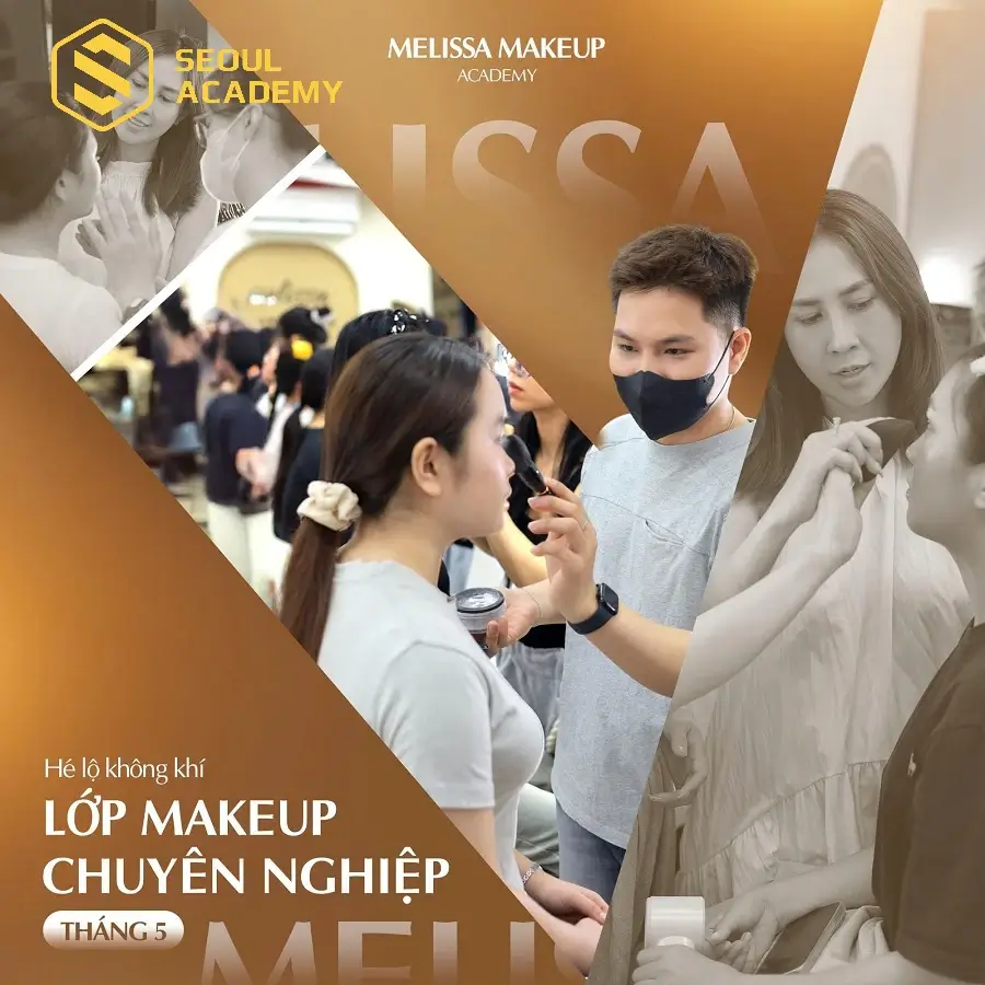 Melissa được biết đến là địa chỉ đào tạo nghề makeup chuyên nghiệp