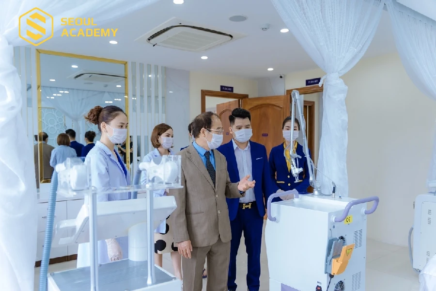 Ngọc Dung luôn cập nhật những máy móc tiên tiến
