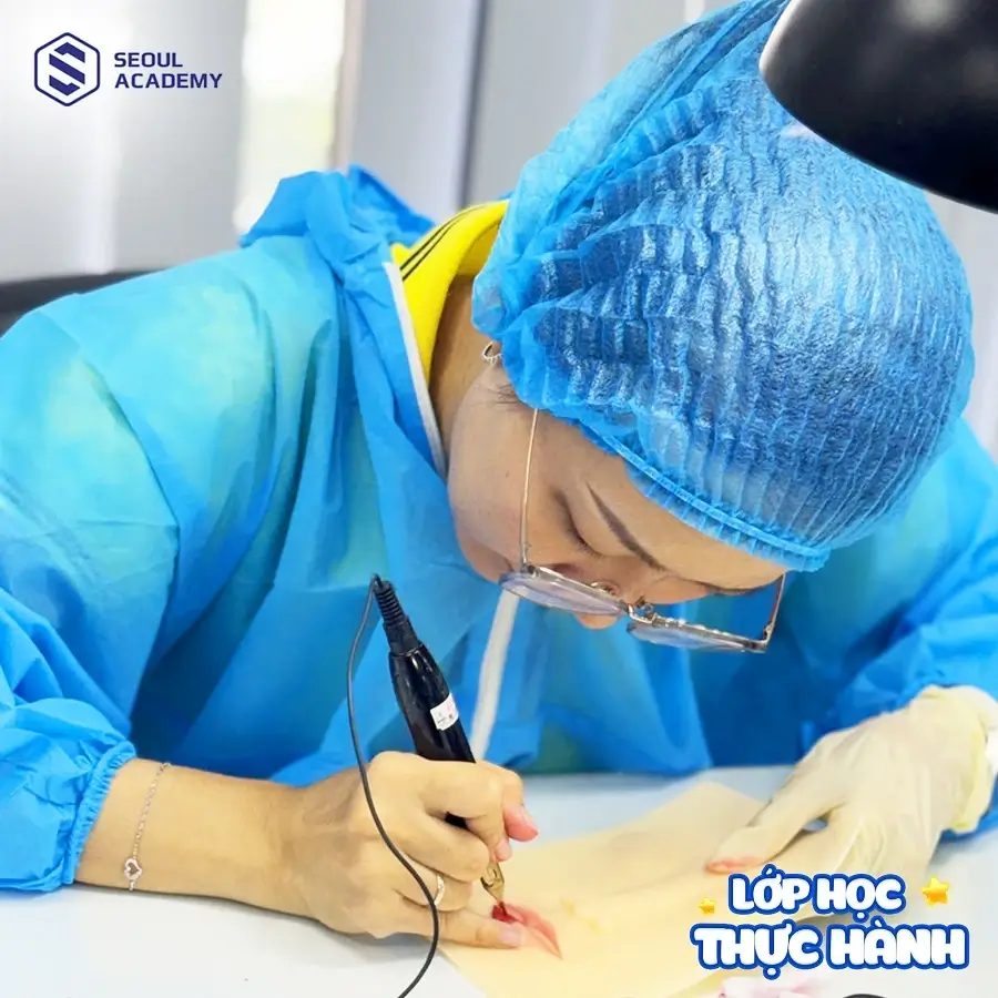 Seoul Academy là hệ thống đào tạo phun xăm mí chuyên nghiệp