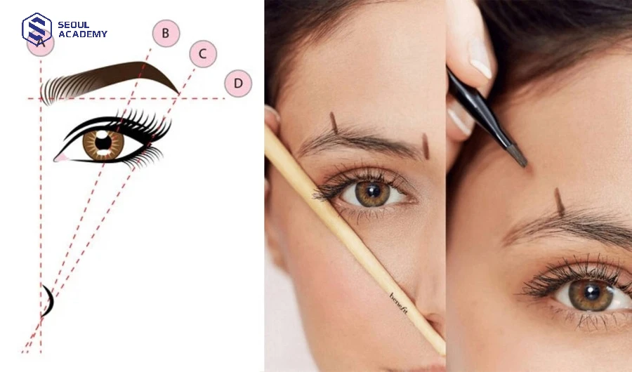 Thiết kế dáng chân mày phù hợp với từng khuôn mặt