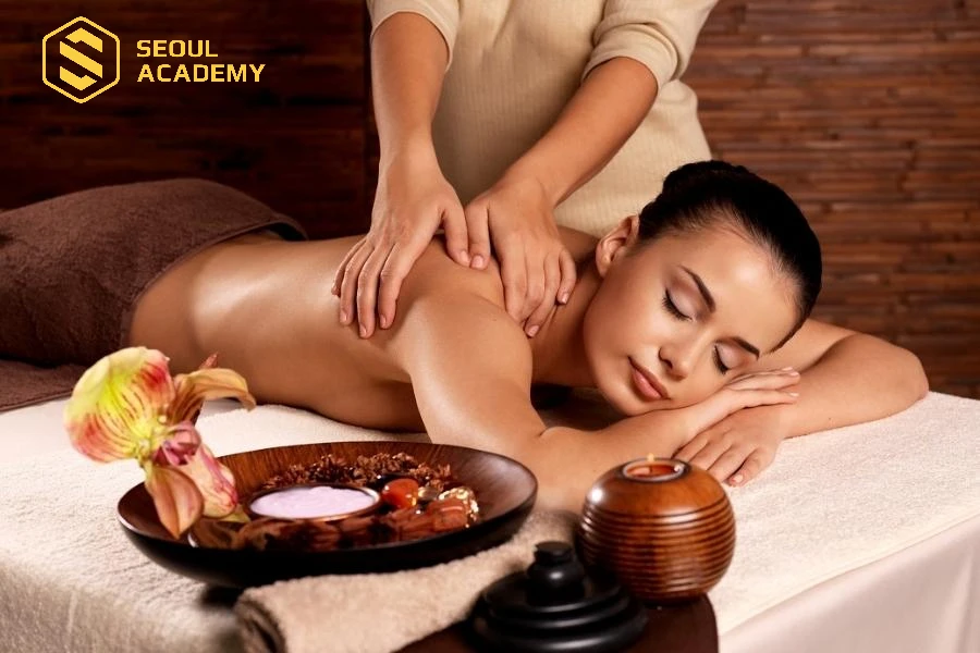 Giường spa chăm sóc body