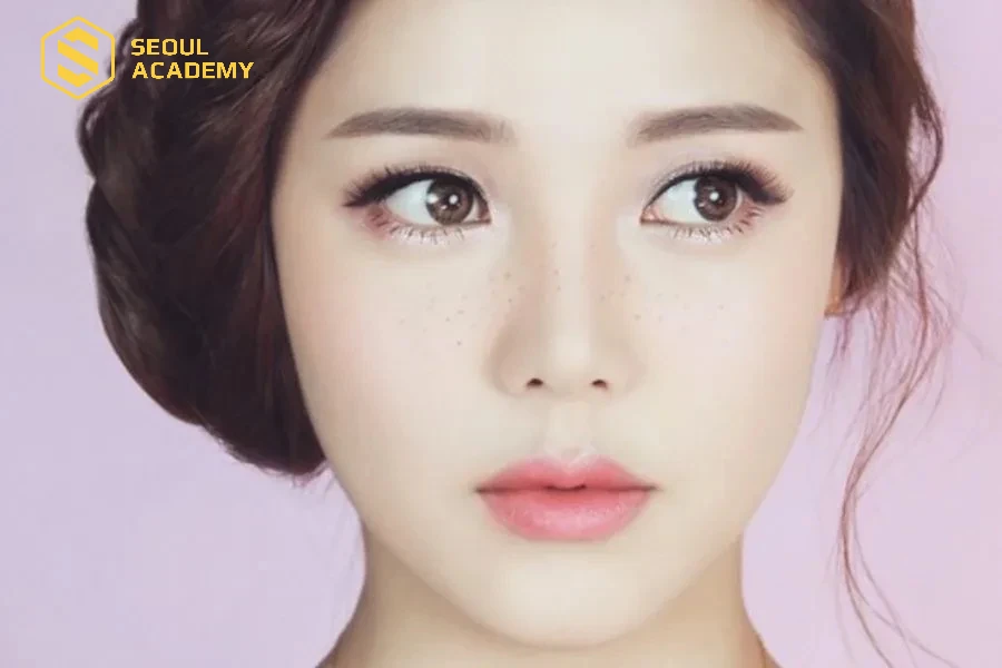 Makeup nữ phong cách thủy tinh trong trẻo và dễ thương