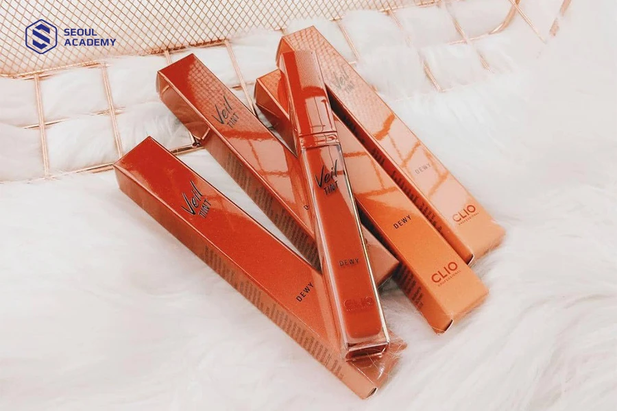Son Veil Tint CLIO - Màu Cherry peel
