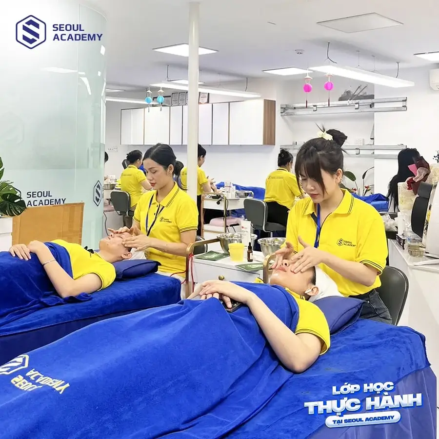 Học nghề spa thường có lượng kiến thức lớn và đòi hỏi phải có sức khỏe tốt