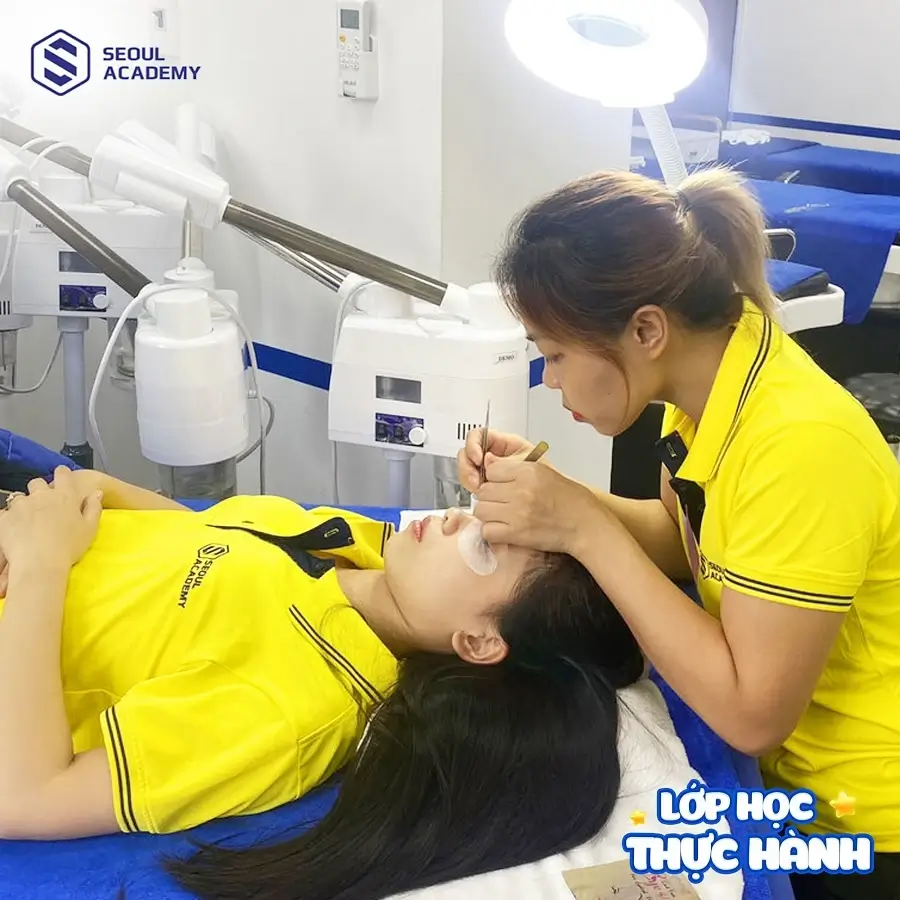 Seoul Academy cung cấp khóa học nối mi và spa chuyên nghiệp