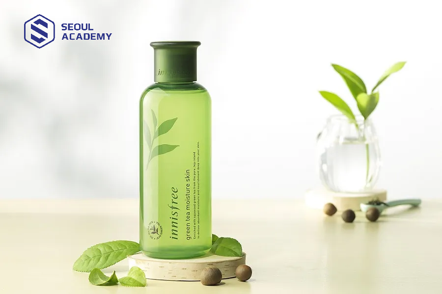 Innisfree là thương hiệu mỹ phẩm chiết xuất chủ yếu từ trà xanh