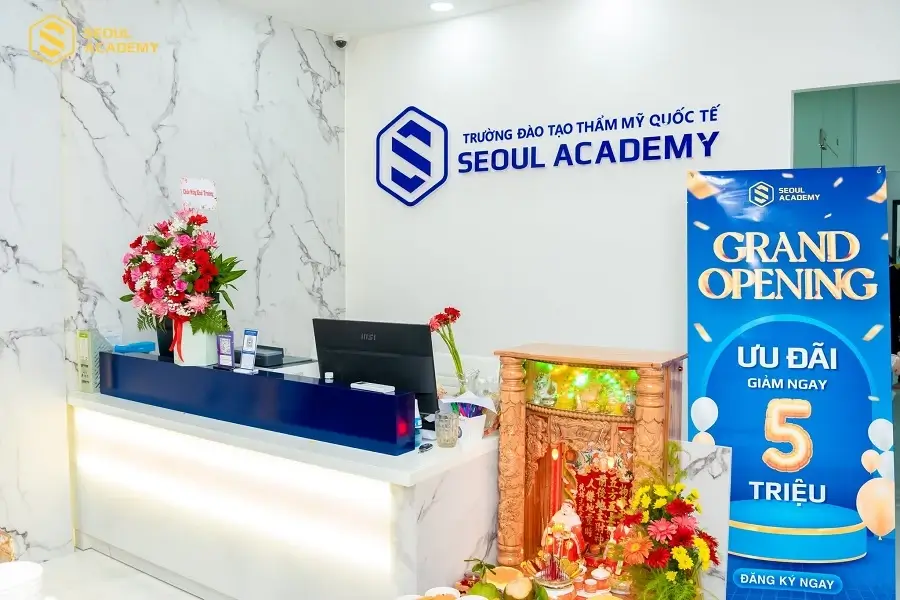 Cơ sở vật chất được đầu tư tại Seoul Academy