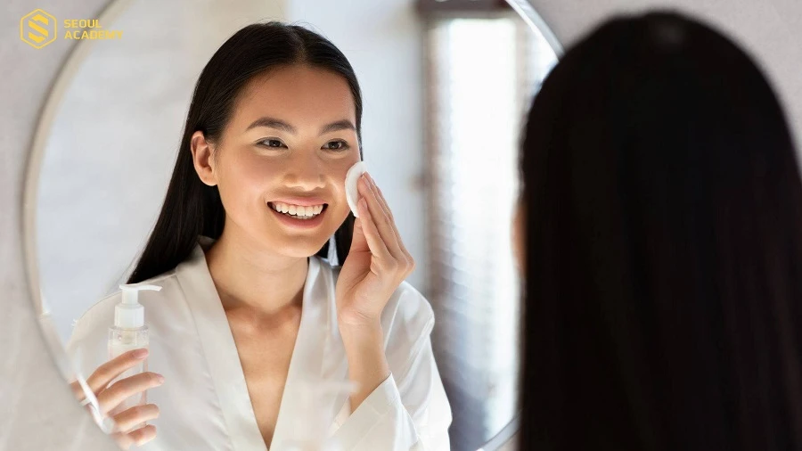 Da dầu mụn vẫn có thể sử dụng dầu tẩy trang nếu áp dụng nhũ hóa ỹ