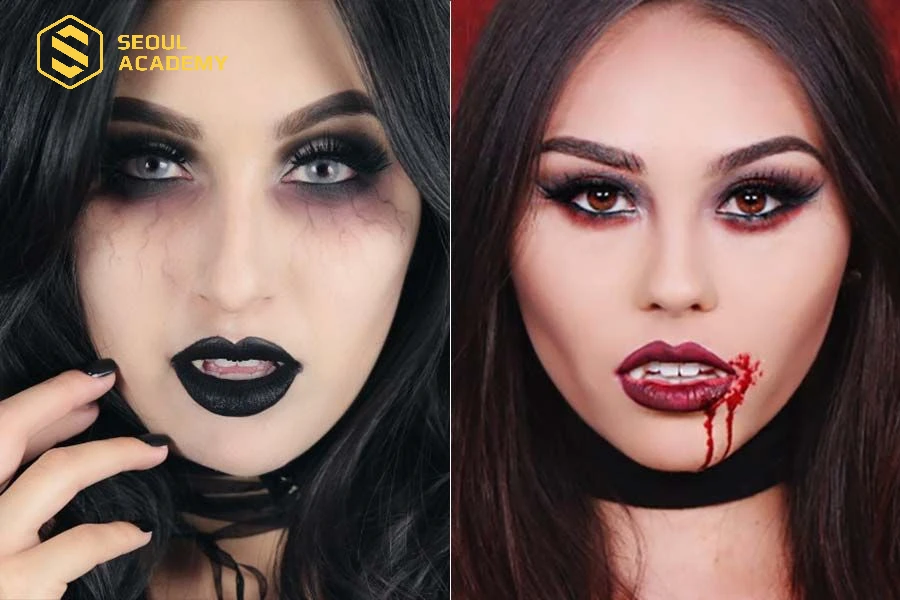 Ma cà rồng là hình tượng nhiều người chọn hóa trang ngày Halloween