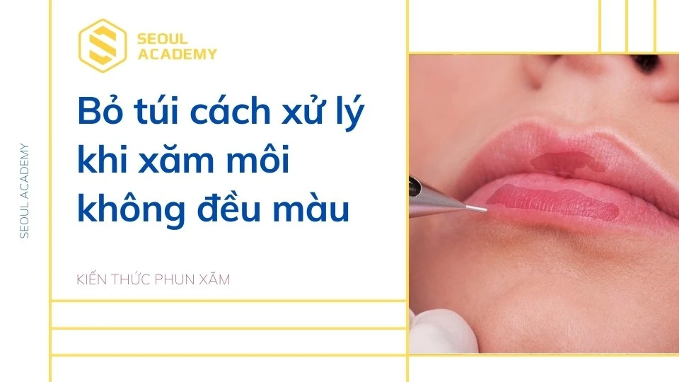 Cách chăm sóc khi môi không đều màu