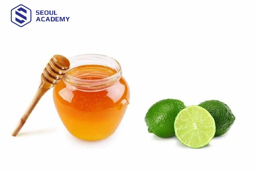 Sử dụng chanh mật ong