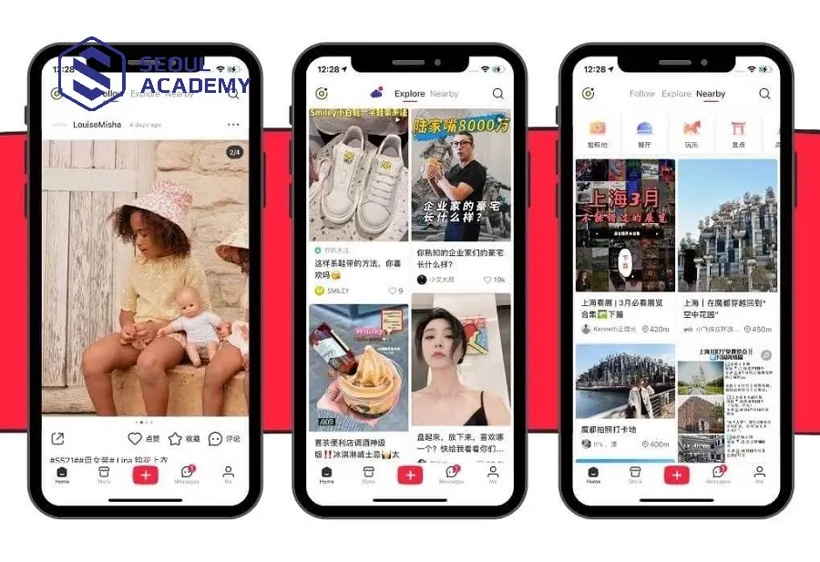 Xiaohongshu là app cập nhật các xu hướng trang điểm mới từ Douyin