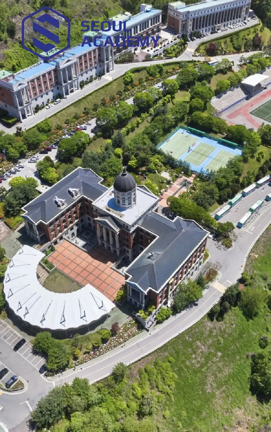 Đại học Tongwon là ngôi trường có khuôn viên hiện đại, không gian học tập thoáng mát