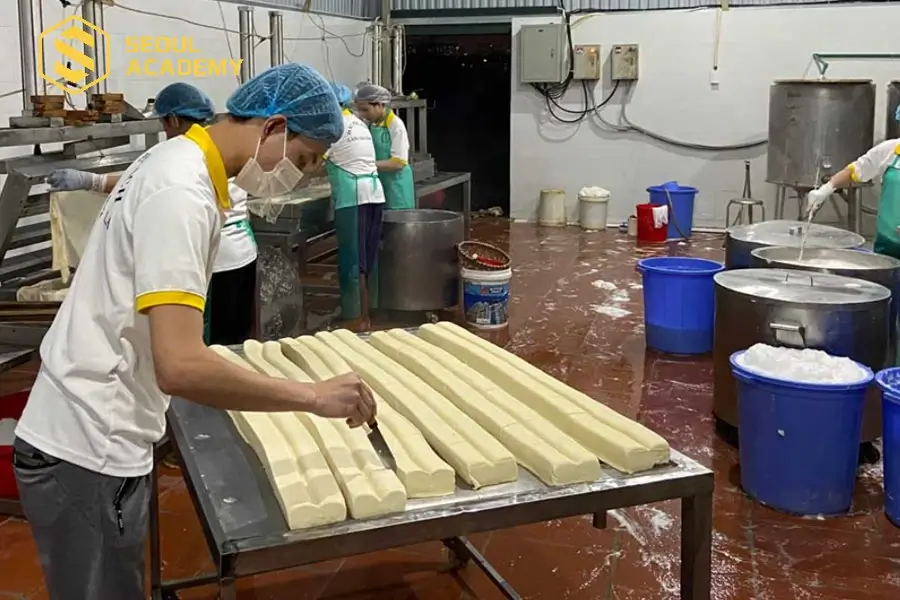 Nhiều người làm đậu phụ thành công, thu nhập cao