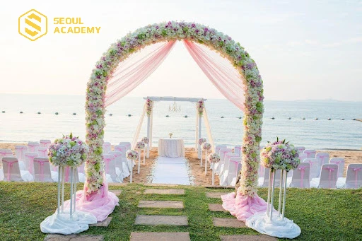 Phần trang trí đều do planner thực hiện