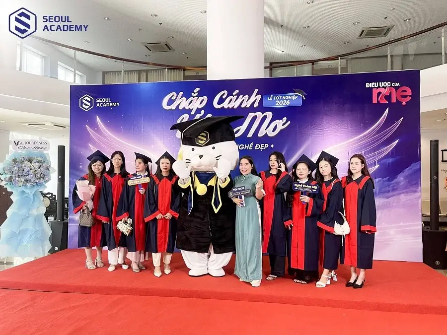 Seoul Academy nổi tiếng trong đào tạo nghề thẩm mỹ
