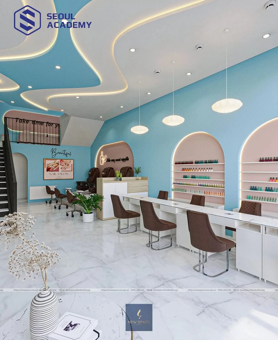 Kinh doanh nghề nail được xem là sự tương hợp với người mệnh Thủy