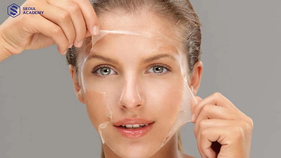 Sau khi peel da bạn nên kiêng nước hoàn toàn trong một khoảng thời gian nhất định