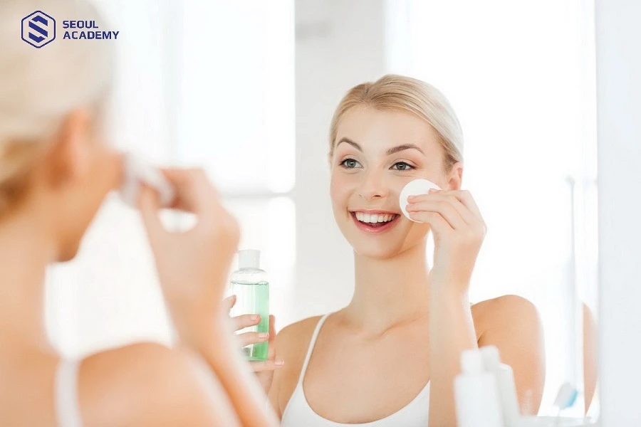 Hết thời gian kiêng nên sử dụng các sản phẩm vệ sinh da nhẹ dịu để đảm bảo an toàn