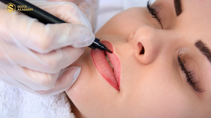 Trường hợp thâm môi nặng sau phun xăm cần phải được gặp chuyên gia để xử lý
